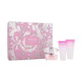 Versace Bright Crystal Dárková kazeta toaletní voda 50 ml + tělové mléko 50 ml + sprchový gel 50 ml
