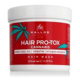 Kallos Cosmetics Hair Pro-Tox Cannabis Maska na vlasy pro ženy 275 ml