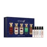 Afnan Discovery Set Bouquet Dárková kazeta EDP Cherry Bouquet 2 ml + EDP La Fleur Bouquet 2 ml + EDP Violet Bouquet 2 ml + EDP Mystique Bouquet 2 ml + EDP Delicious Bouquet 2 ml