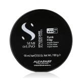 ALFAPARF MILANO Semi Di Lino Style & Care Funk Clay Pro definici a tvar vlasů pro ženy 90 ml