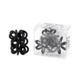 Invisibobble Nano Hair Ring Gumička na vlasy pro ženy 3 ks Odstín True Black - černá