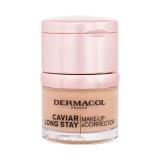 Dermacol Caviar Long Stay Make-Up & Corrector Make-up pro ženy 30 ml Odstín 3 Nude