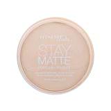 Rimmel London Stay Matte Pudr pro ženy 14 g Odstín 003 Peach Glow