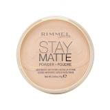 Rimmel London Stay Matte Pudr pro ženy 14 g Odstín 004 Sandstorm