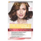 L'Oréal Paris Excellence Creme Triple Protection Barva na vlasy pro ženy 48 ml Odstín 5,3 Natural Light Golden Brown