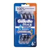 Gillette Blue3 Comfort Holicí strojek pro muže 6 ks