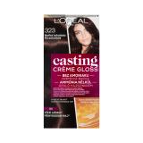 L'Oréal Paris Casting Creme Gloss Barva na vlasy pro ženy 48 ml Odstín 323 Darkest Chocolate