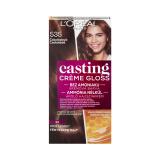 L'Oréal Paris Casting Creme Gloss Barva na vlasy pro ženy 48 ml Odstín 535 Chocolate