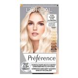 L'Oréal Paris Préférence Le Blonding Barva na vlasy pro ženy 60 ml Odstín Ultra Platinum