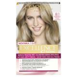 L'Oréal Paris Excellence Creme Triple Protection Barva na vlasy pro ženy 48 ml Odstín 8,1 Natural Ash Blonde