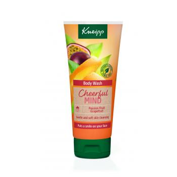 Kneipp Cheerful Mind Passion Fruit & Grapefruit Sprchový gel pro ženy 200 ml