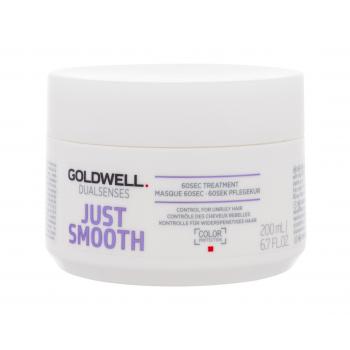 Goldwell Dualsenses Just Smooth 60sec Treatment Maska na vlasy pro ženy 200 ml