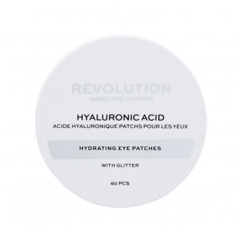 Revolution Skincare Hyaluronic Acid Hydrating Eye Patches Maska na oči pro ženy 60 ks