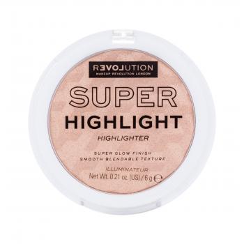 Revolution Relove Super Highlight Rozjasňovač pro ženy 6 g Odstín Rose