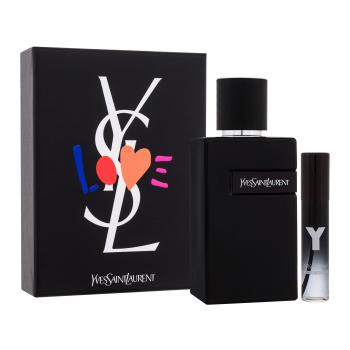 Yves Saint Laurent Y Le Parfum Dárková kazeta pro muže parfémovaná voda 100 ml + parfémovaná voda Y 10 ml