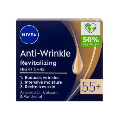 Nivea Anti-Wrinkle Revitalizing Noční pleťový krém pro ženy 50 ml