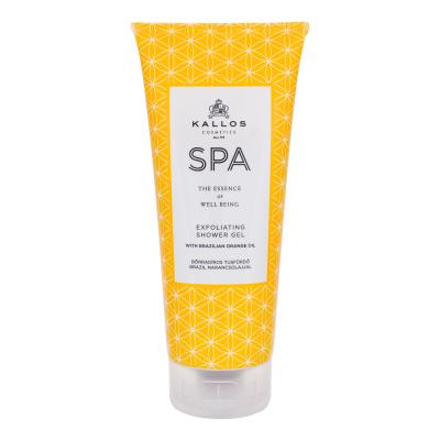 Kallos Cosmetics SPA Exfoliating Sprchový gel pro ženy 200 ml