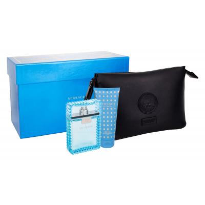 Versace Man Eau Fraiche Dárková kazeta toaletní voda 100 ml + sprchový gel 100 ml + kosmetická taška