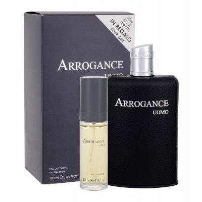 Arrogance Uomo Dárková kazeta toaletní voda 100 ml + toaletní voda 30 ml