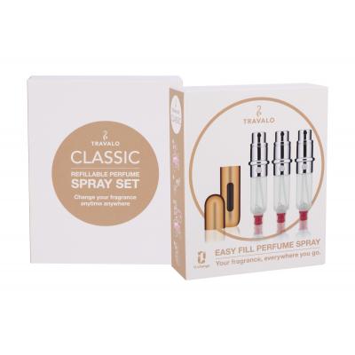 Travalo Classic Plnitelný flakón 3x5 ml Odstín Gold