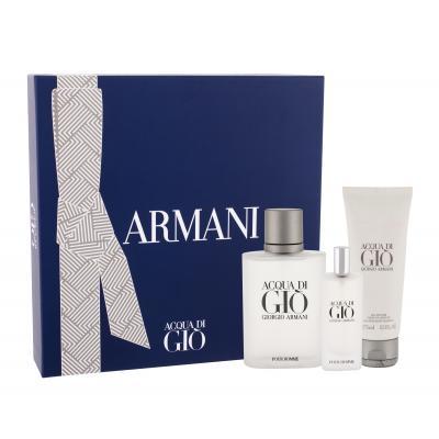Giorgio Armani Acqua di Giò Pour Homme Dárková kazeta toaletní voda 100 ml + toaletní voda 15 ml + sprchový gel 75 ml
