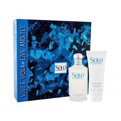 Luciano Soprani Solo Dárková kazeta toaletní voda 100 ml + sprchový gel 100 ml