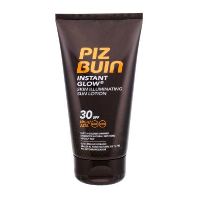 PIZ BUIN Instant Glow Skin Illuminating Lotion SPF30 Opalovací přípravek na tělo pro ženy 150 ml