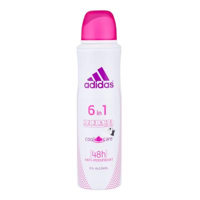 Adidas 6in1 Cool & Care 48h Antiperspirant pro ženy 150 ml