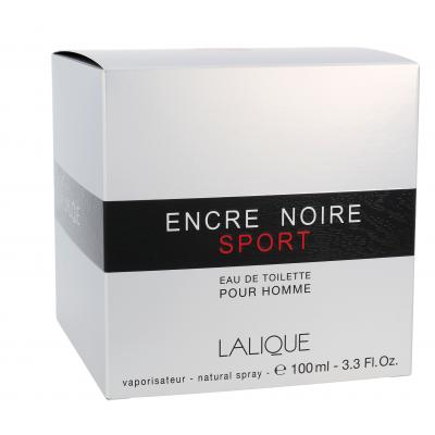 Lalique Encre Noire Sport Toaletní voda pro muže 100 ml poškozená krabička