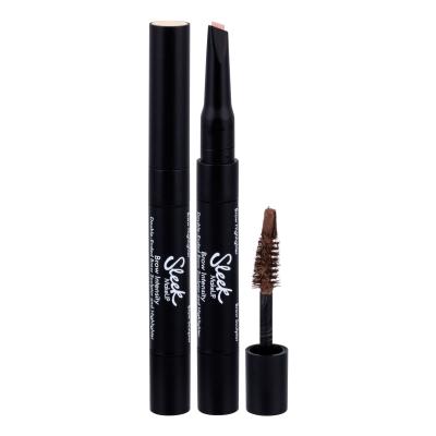 Sleek MakeUP Brow Intensity Set a paletka na obočí pro ženy 3 ml Odstín 216 Medium