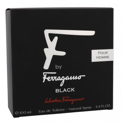 Salvatore Ferragamo F by Ferragamo Black Toaletní voda pro muže 100 ml poškozená krabička