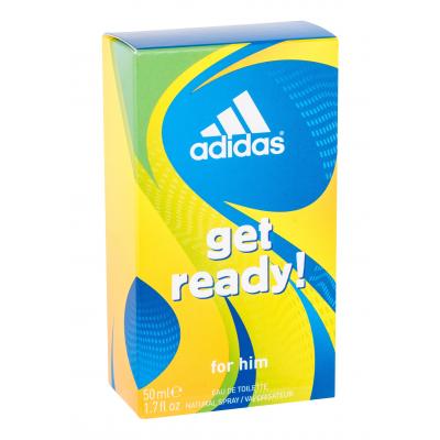Adidas Get Ready! For Him Toaletní voda pro muže 50 ml poškozená krabička