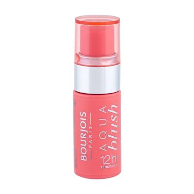 BOURJOIS Paris Aqua Blush 12hr Tvářenka pro ženy 10 ml Odstín 02 CocoriCorail