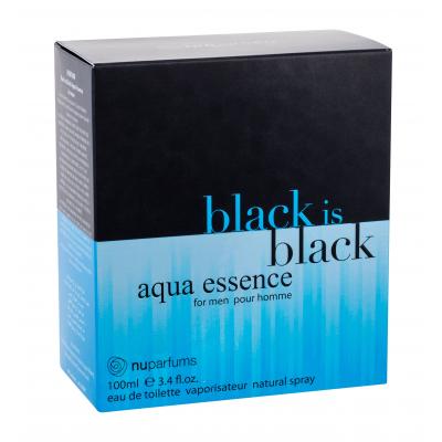 Nuparfums Black is Black Aqua Essence Toaletní voda pro muže 100 ml
