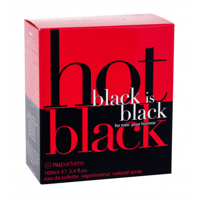 Nuparfums Black is Black Hot Toaletní voda pro muže 100 ml