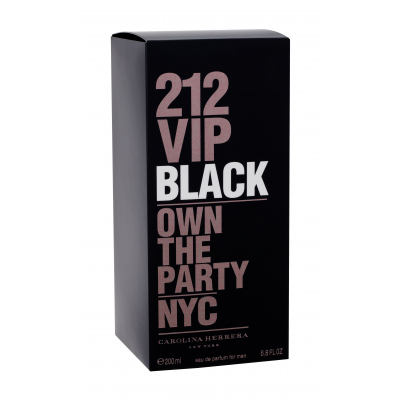Carolina Herrera 212 VIP Men Black Parfémovaná voda pro muže 200 ml