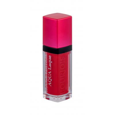 BOURJOIS Paris Rouge Edition Aqua Laque Rtěnka pro ženy 7,7 ml Odstín 07 Fuchsia Perché