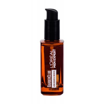 L'Oréal Paris Men Expert Barber Club Long Beard & Skin Oil Olej na vousy pro muže 30 ml