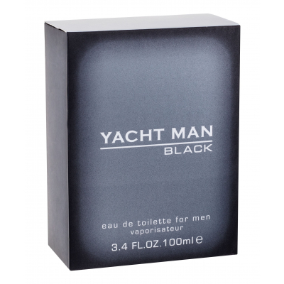 Myrurgia Yacht Man Black Toaletní voda pro muže 100 ml poškozená krabička
