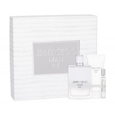 Jimmy Choo Man Ice Dárková kazeta toaletní voda 100 ml + balzám po holení 100 ml + toaletní voda 7,5 ml