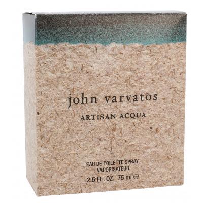 John Varvatos Artisan Acqua Toaletní voda pro muže 75 ml poškozená krabička