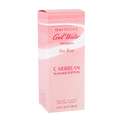 Davidoff Cool Water Sea Rose Caribbean Summer Edition Toaletní voda pro ženy 100 ml