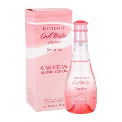 Davidoff Cool Water Sea Rose Caribbean Summer Edition Toaletní voda pro ženy 100 ml