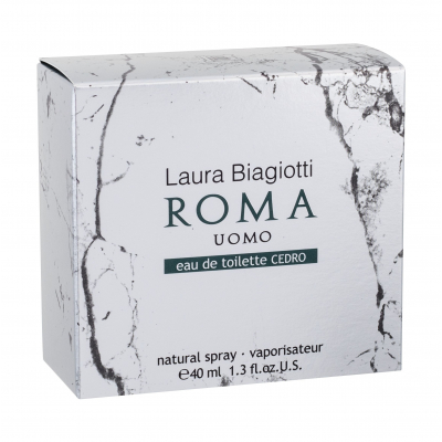 Laura Biagiotti Roma Uomo Cedro Toaletní voda pro muže 40 ml