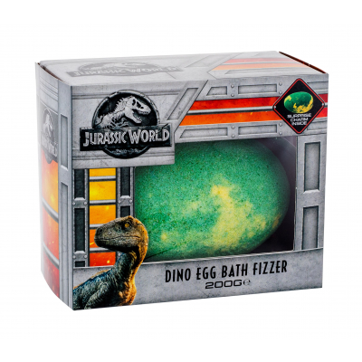 Universal Jurassic World Dino Egg Bath Fizzer Bomba do koupele pro děti 200 g