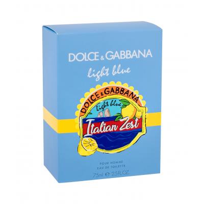 Dolce&amp;Gabbana Light Blue Italian Zest Pour Homme Toaletní voda pro muže 75 ml