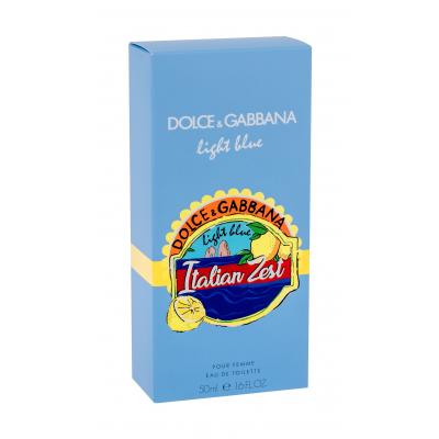Dolce&amp;Gabbana Light Blue Italian Zest Toaletní voda pro ženy 50 ml