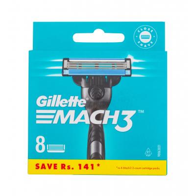 Gillette Mach3 Náhradní břit pro muže 8 ks