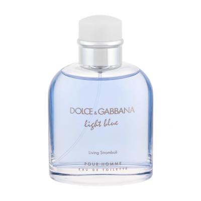 Dolce&amp;Gabbana Light Blue Living Stromboli Pour Homme Toaletní voda pro muže 125 ml poškozená krabička