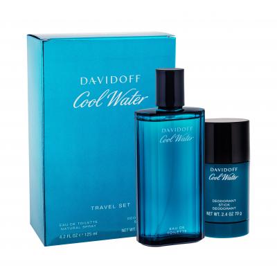 Davidoff Cool Water Dárková kazeta toaletní voda 125 ml + deostick 75 ml